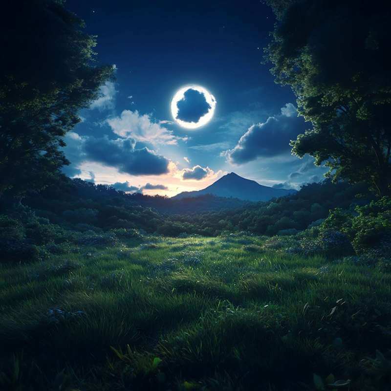 Mystic battlefield background