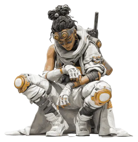 Tribal warrior with mystic chicken